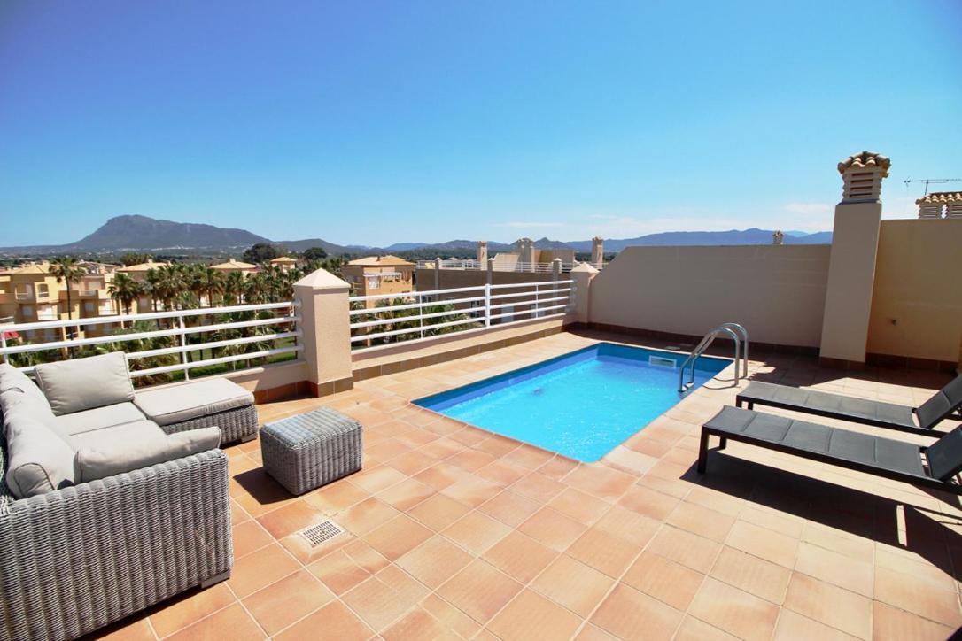 Atico Frontal Al Mar Con Piscina Privada By Homeprive Denia Kültér fotó