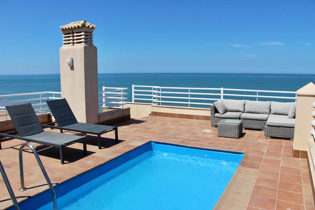 Atico Frontal Al Mar Con Piscina Privada By Homeprive Denia Kültér fotó